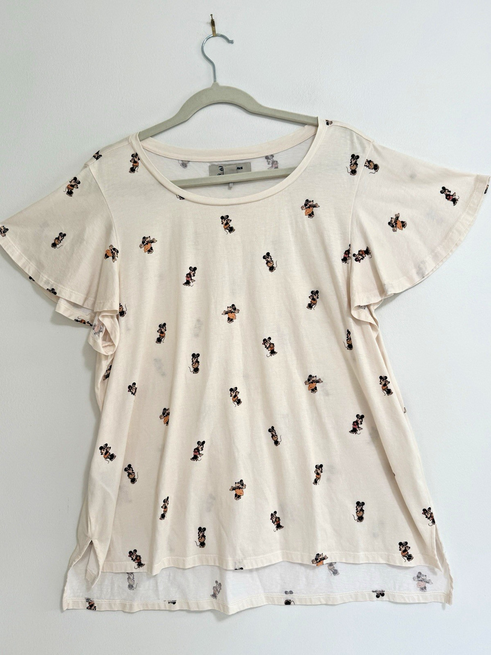 Tommy Bahama x Disney Parks Minnie Mouse Top Sz L Knit T-shirt Tee Novelty AOP